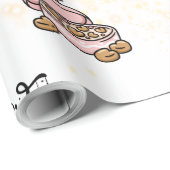 Papier Cadeau Happy Eid -Eid Adha Mubarak 2022. (Coin rond)