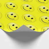 Papier Cadeau Happy Face Graphic Motif (Coin)