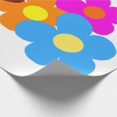 Papier Cadeau Happy Flowers (Coin)
