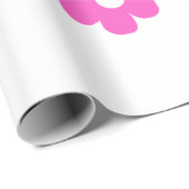 Papier Cadeau Happy Flowers (Coin rond)