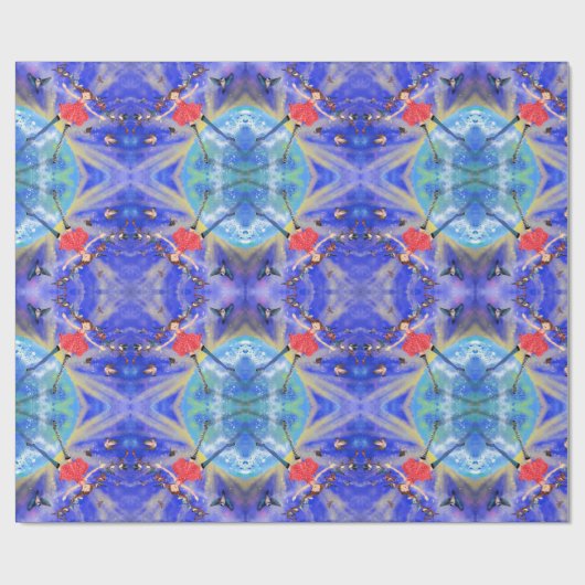 Papier Cadeau Happy Girl with Birds (Plat)