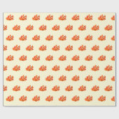 Papier Cadeau Happy Goldfish Wrapping (Plat)