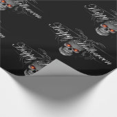 Papier Cadeau Happy Halloween Evil Crull (Coin)
