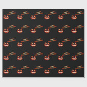 Papier Cadeau HAPPY HALLOWEEN - Jack-O-Lantern (Plat)