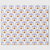 Papier Cadeau Happy Halloween Wraping Papers For Hallowing (Plat)