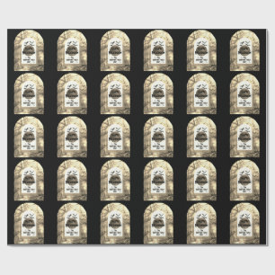 Papier Cadeau Happy Halloween Wrapper Paper