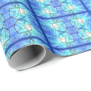 Papier Cadeau Happy Hanoukka Wrapper Paper