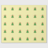 Papier Cadeau Happy Holidays Merry Christmas New Year (Plat)