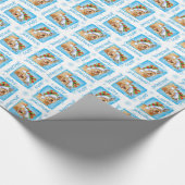 Papier Cadeau Happy Howlidays Berger Picard (Coin)