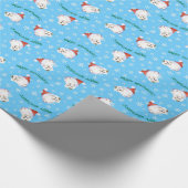 Papier Cadeau Happy Howlidays Maltese (Coin)