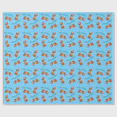Papier Cadeau Happy Howlidays Rhodesian Ridgeback Wrapper Paper (Plat)
