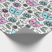 Papier Cadeau Happy Kittens (Coin)