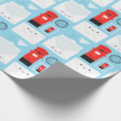 Papier Cadeau Happy Mail - Kawaii Post (Coin)