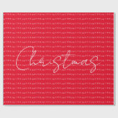 Papier Cadeau Happy New Year Merry Christmas Holiday Season (Plat)