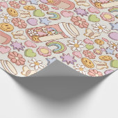 Papier Cadeau Happy Pills Mental Health Wrapper Paper (Coin)