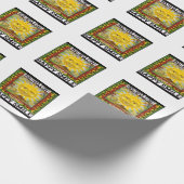 Papier Cadeau Happy smile rasta blessed (Coin)