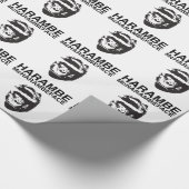 Papier Cadeau Harambe McHarambeface (Coin)