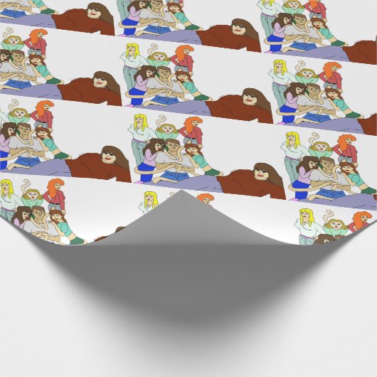 Papier Cadeau Harem (Coin)