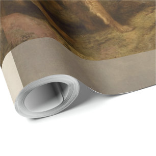 Papier Cadeau Hares de tir d'hiver Ansdell et Ptarmigan