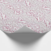 Papier Cadeau Hares lapins de champs mignons lapins Motif blanc (Coin)