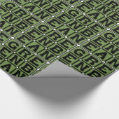 Papier Cadeau Haricot Vert, Légume (Coin)