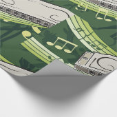 Papier Cadeau Harmonica Music (Coin)