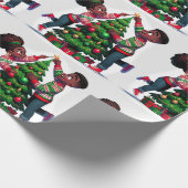 Papier Cadeau Harmonie de vacances (Coin)