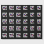 Papier Cadeau Harris A Été Trompé Sur L'Humour Politique Ultime (Plat)