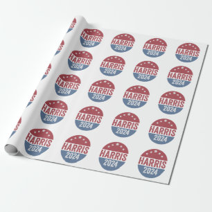 Papier Cadeau Harris Pour Président Élections Démocrates América