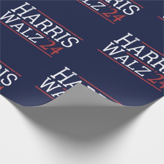 Papier Cadeau Harris Walz Election 2024 I (Coin)