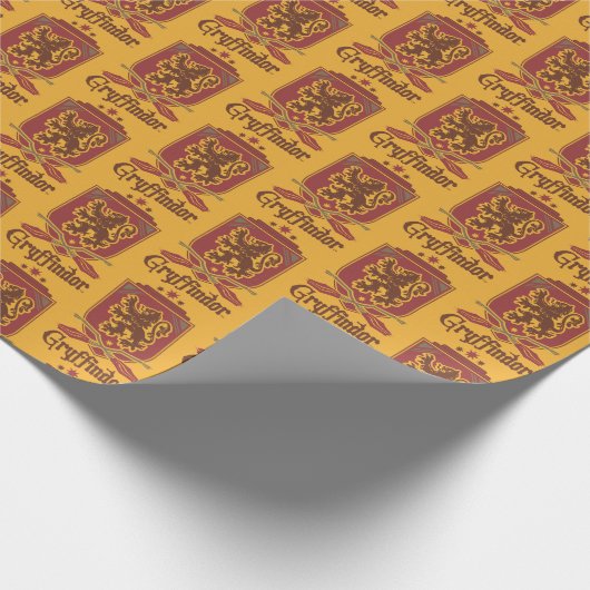 Papier Cadeau Harry Potter | Badge Gryffindor QUIDDITCH™ (Coin)