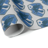 Papier Cadeau Harry Potter | Blason de fierté de la maison Raven (Coin rond)