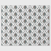 Papier Cadeau Harry Potter | Blason de l'école HOGWARTS™ Pride (Plat)