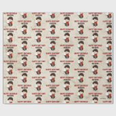 Papier Cadeau HARRY POTTER™ Caractère Arc magique Anniversaire (Plat)