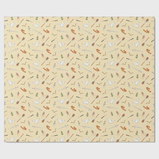 Papier Cadeau Harry Potter Cartoon Pattern (Plat)