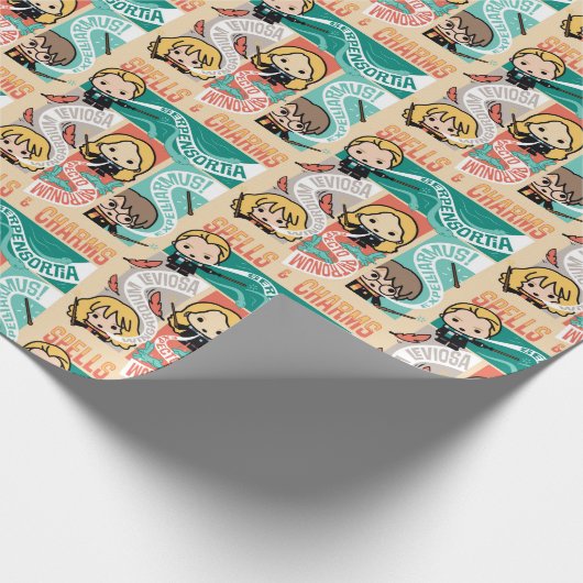 PAPIER CADEAU HARRY POTTER™ | CARTOON SPELLS & CHARMS (Coin)