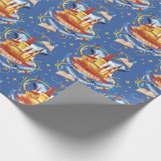 Papier Cadeau Harry Potter | Château de charme HOGWARTS™ (Coin)