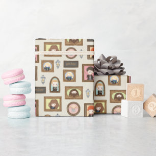 Papier Cadeau HARRY POTTER™ Chibi Image Frame Motif