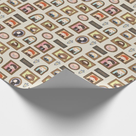 Papier Cadeau HARRY POTTER™ Chibi Image Frame Motif (Coin)