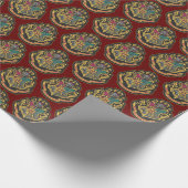 Papier Cadeau Harry Potter | CIMIER DE POUDLARD (Coin)