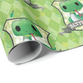 Papier Cadeau Harry Potter | Crête SLYTHERIN™ (Coin rond)