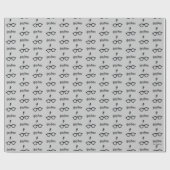 Papier Cadeau Harry Potter | Éclair de voiture et lunettes (Plat)