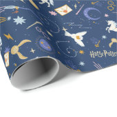 Papier Cadeau HARRY POTTER™ Motif icône du solstice d'été (Coin rond)