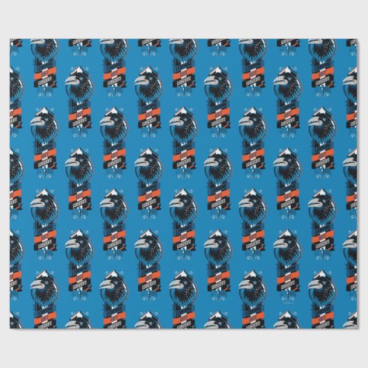 Papier Cadeau Harry Potter | RAVENCLAW™ House Sigil (Plat)