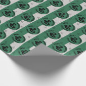 Papier Cadeau Harry Potter | Traits de la maison SLYTHERIN™ Grap (Coin)