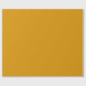 Papier Cadeau Harvest Gold Matte Wrapte Papier (Plat)