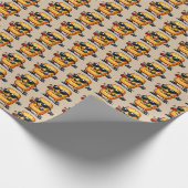 Papier Cadeau Hash Brown dansant (Coin)