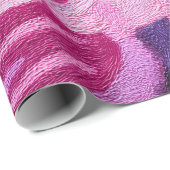 Papier Cadeau HATHOR Luxury Floral Wrapping Paper (Coin rond)