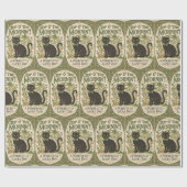 Papier Cadeau Haut de la matinée - Saint-Patrick (Plat)