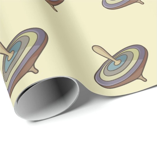 Papier Cadeau Haut de rotation (Coin rond)